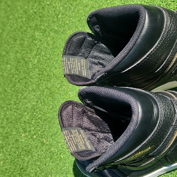 Nike Air Jordan Retro 1 High OG City of Flight Black Gold Men’s Shoes Size 8.5 - Picture 9 of 12